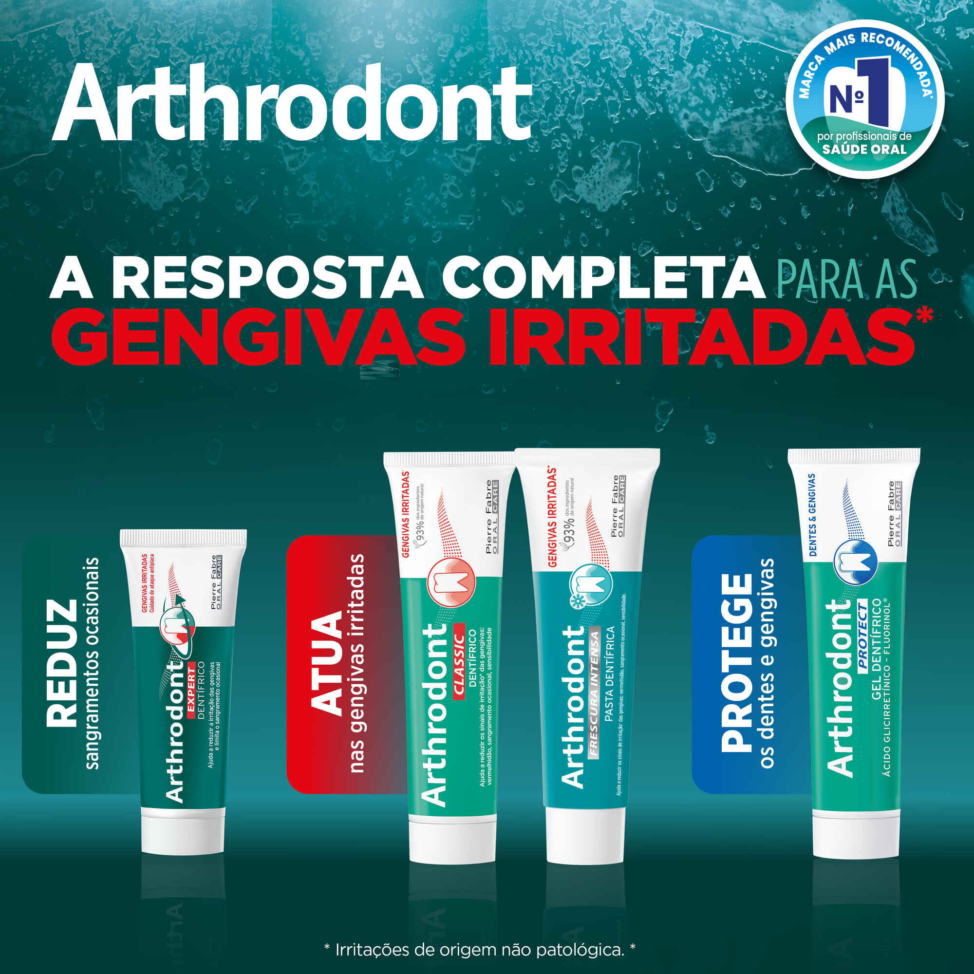 Pasta Dentífrica Gengivas Irritadas