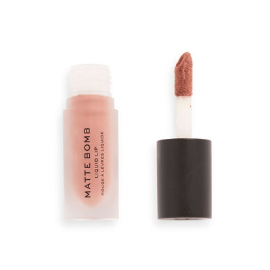 Batom Líquido Sem Brilho Matte Bomb Delicate Brown 4.5 ml Wells Image 1