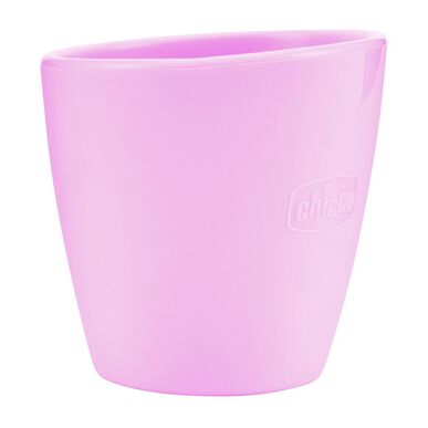 Mini Copo de Silicone +6M Rosa Wells Image 1