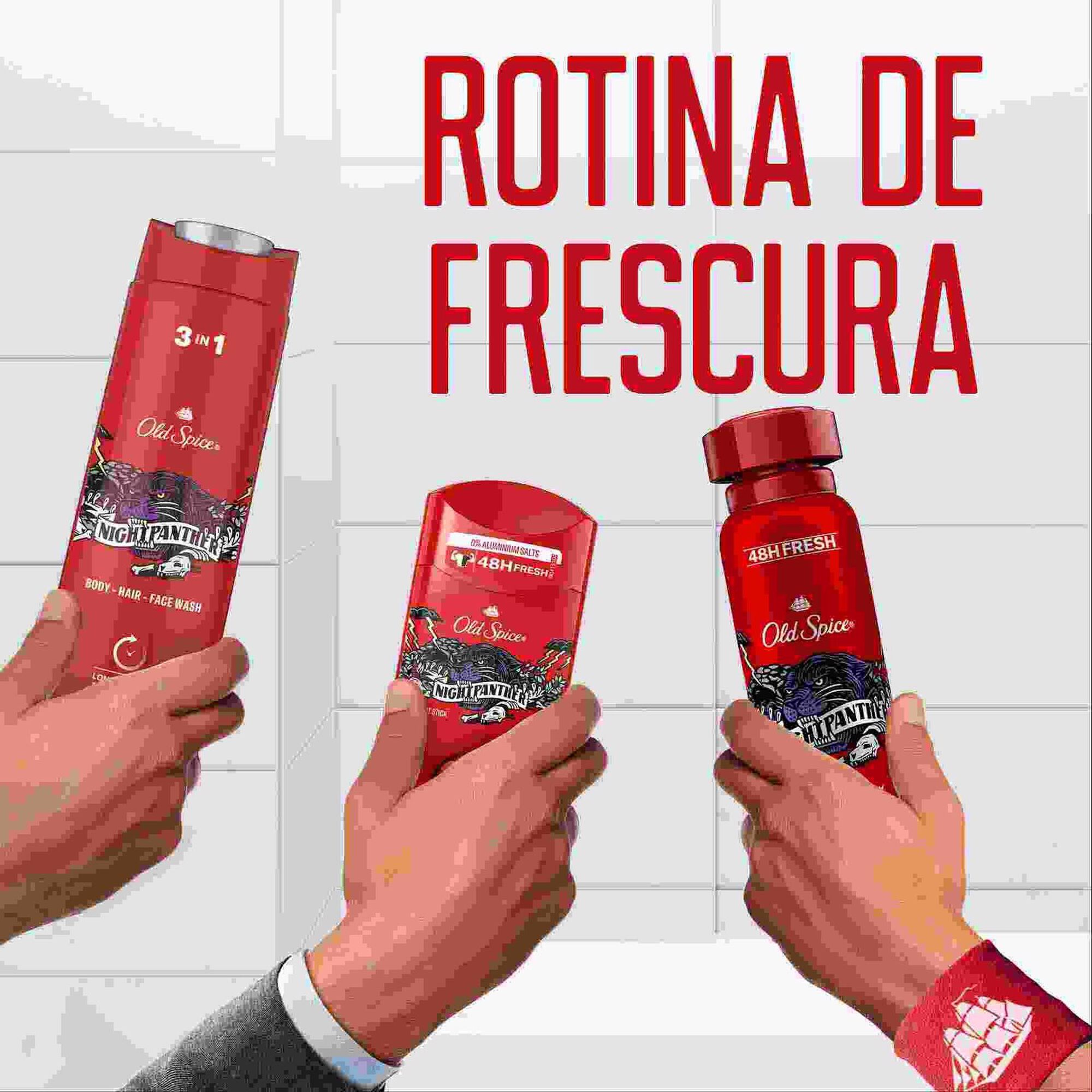 Gel de Duche NightPanther 3 em 1