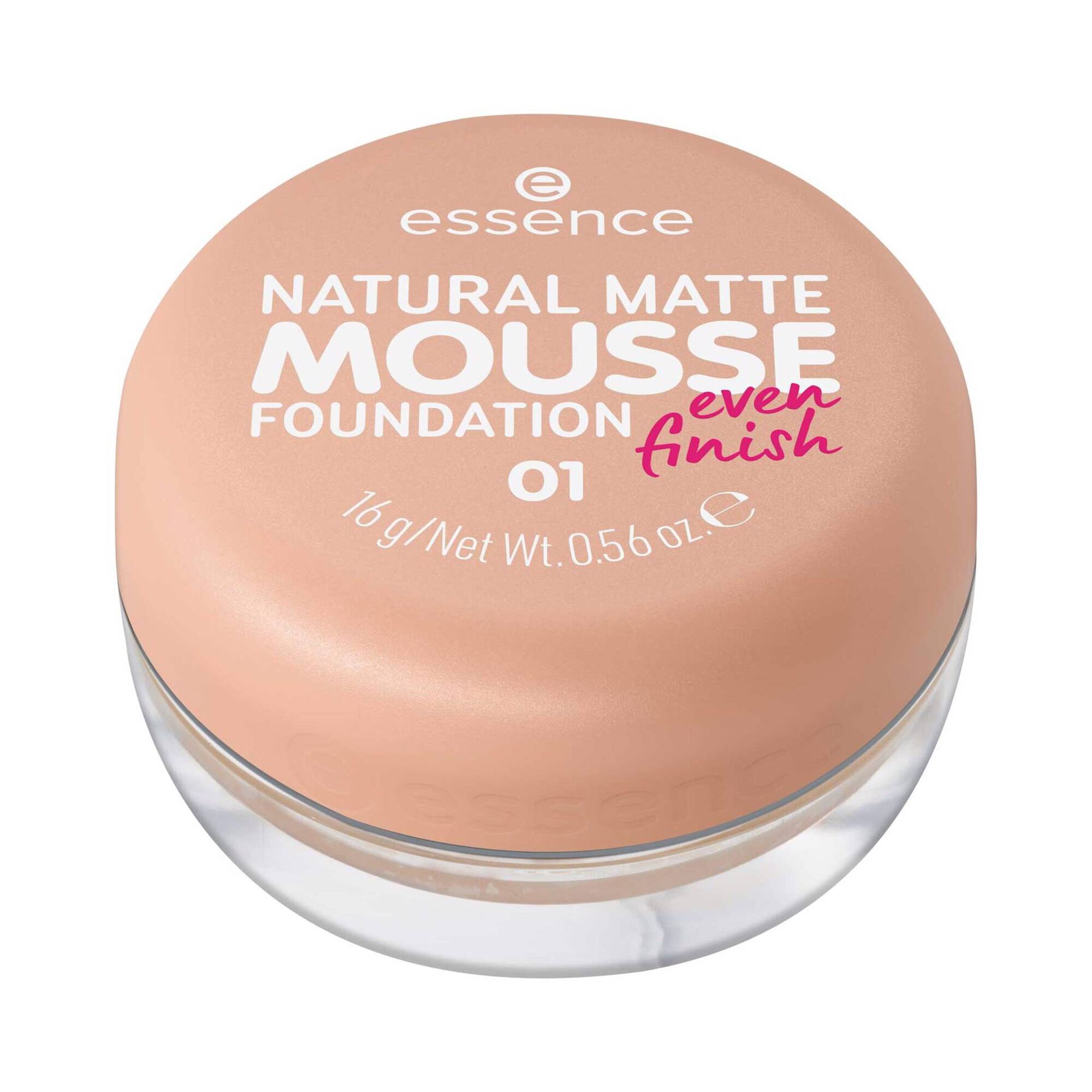 Base em Mousse Natural Matte Foundation