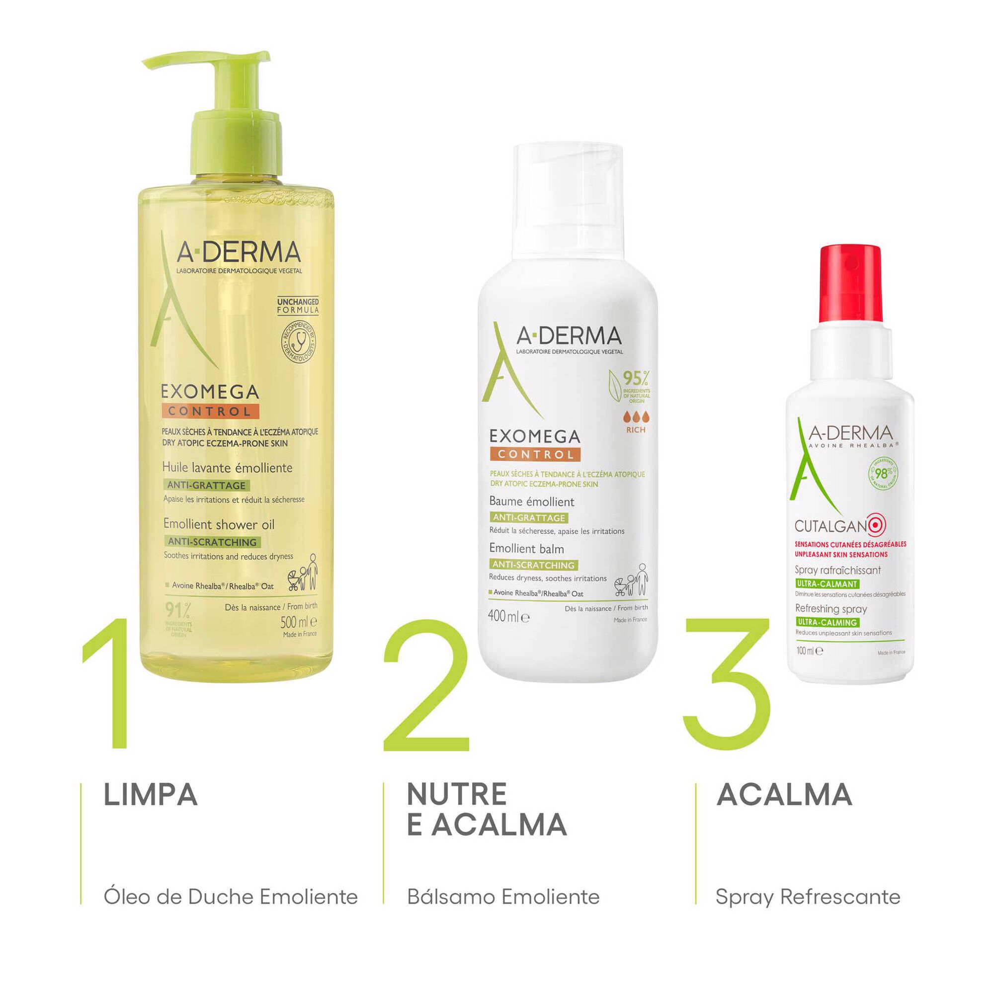 Exomega Control Emollient Balm