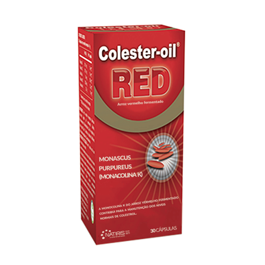 Cápsulas Manutenção Níveis do Colestrol Red Wells