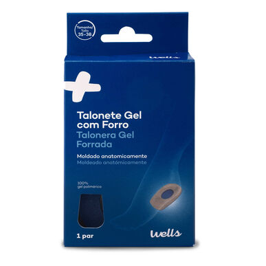 Talonete de Gel Forrada Pequena Wells Image 1