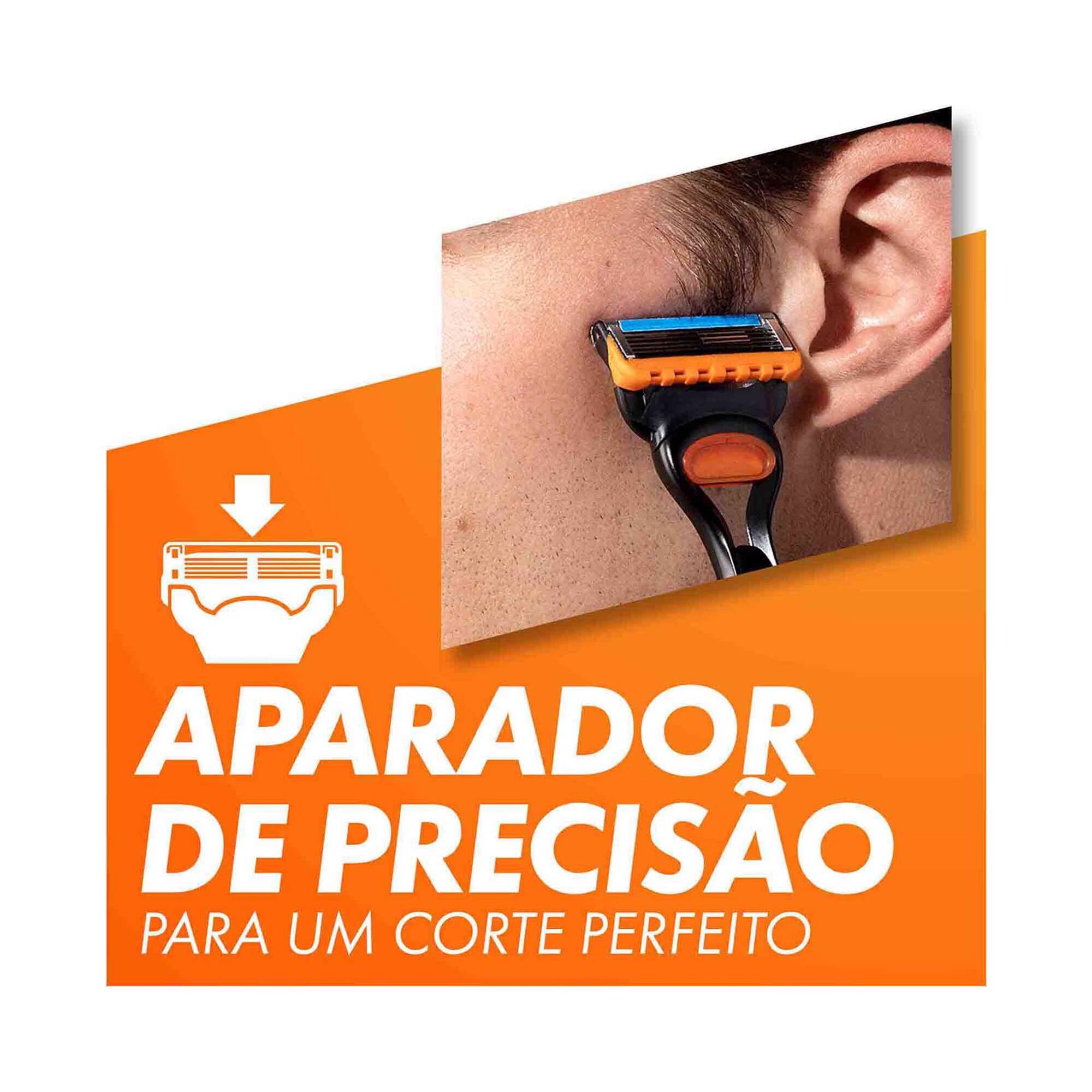 Lâmina de Barbear Fusion 5