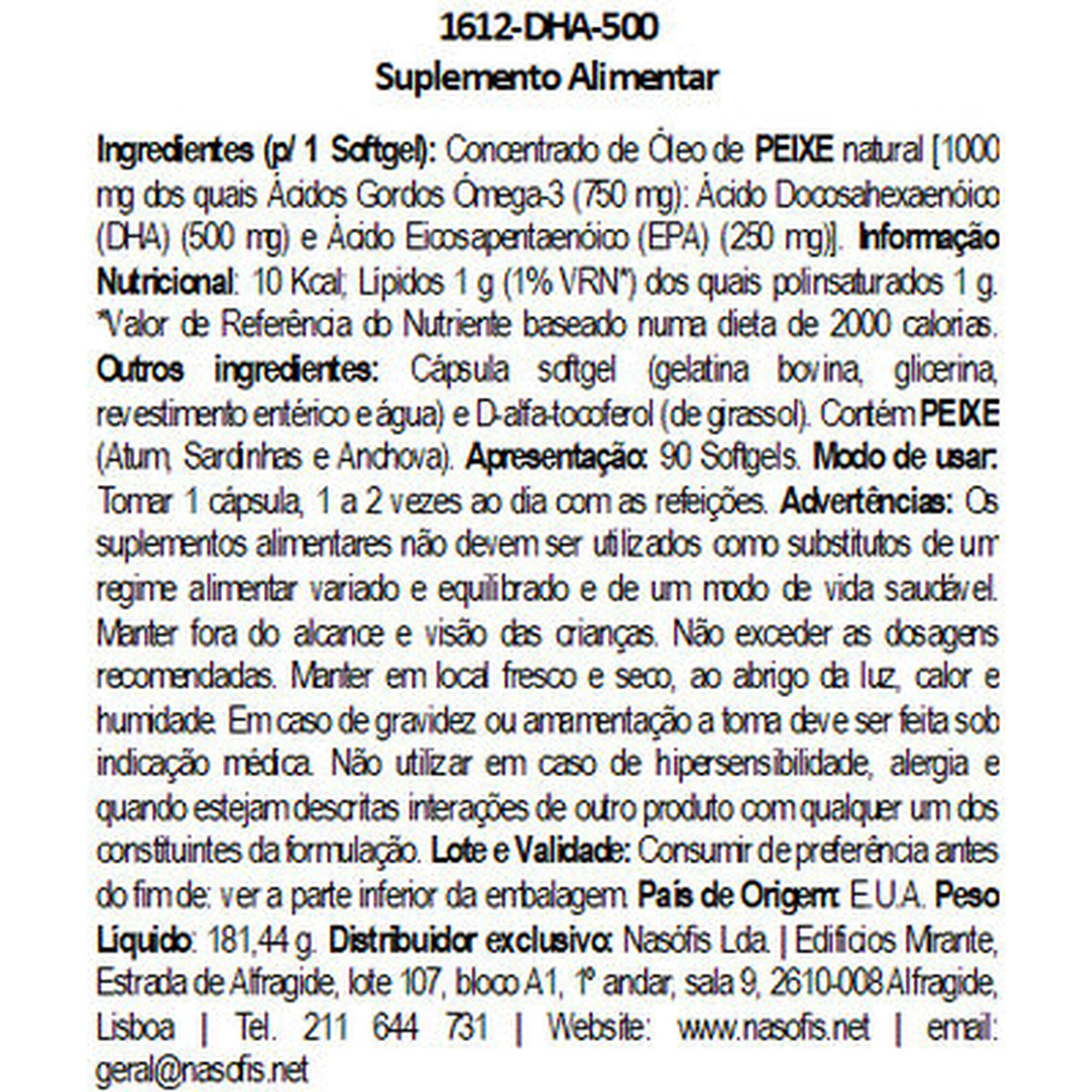 Double Strength DHA-500