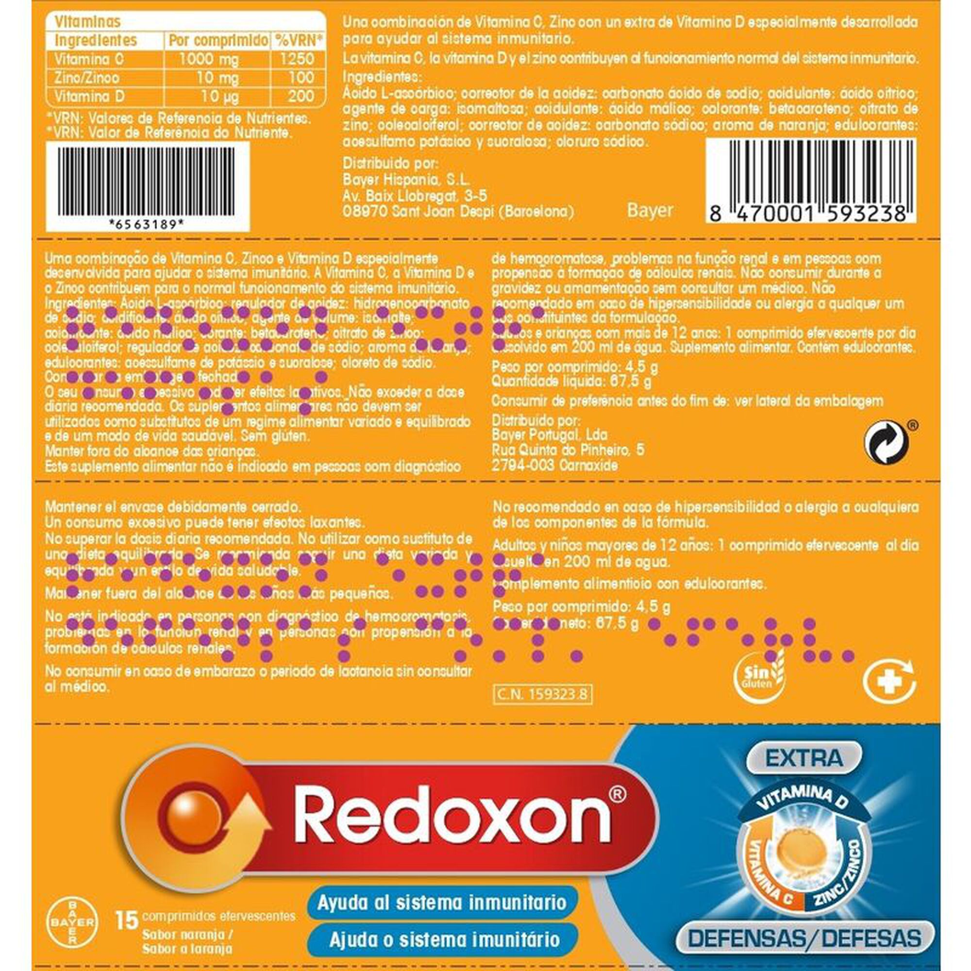 Redoxon® Vitamina C para las defensas