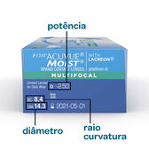 Lentes De Contacto 1 Day Acuvue Moist Multifocal Wells Image 2