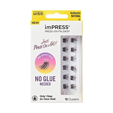 Impress Press-On Falsies Authentic Natural Wells Image 1