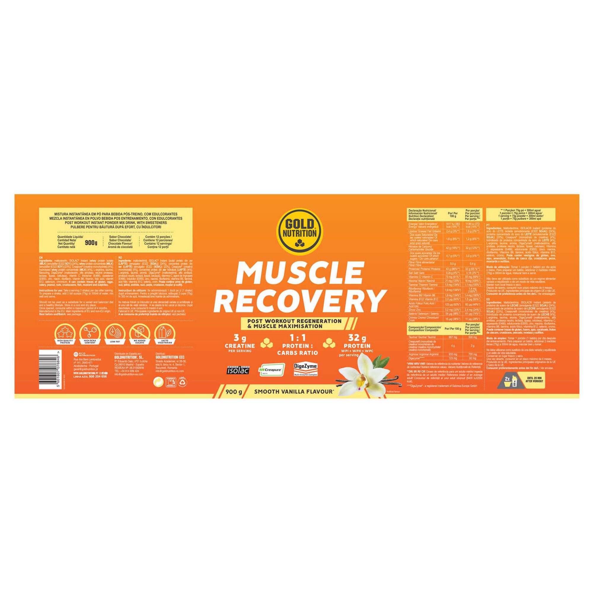 Muscle Recovery Baunilha