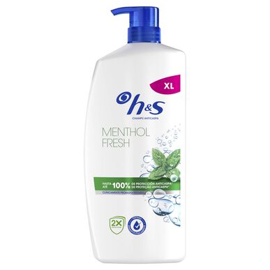 Champú Anticaspa Menthol Fresh 800 ml Wells