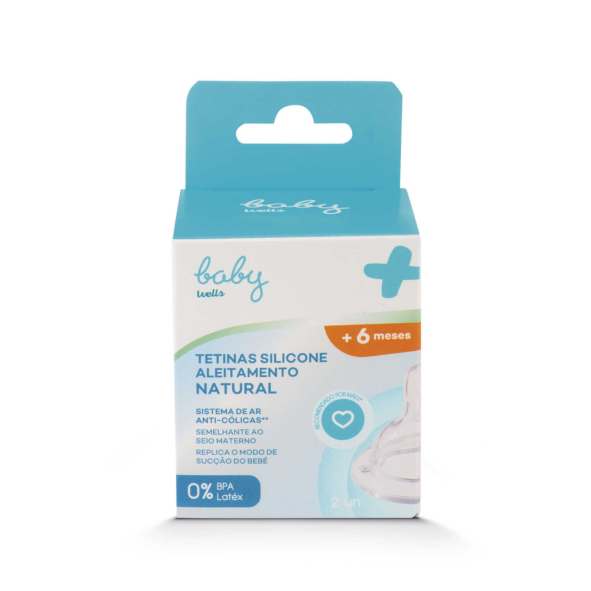 Tetinas Fluxo Rapido +6M