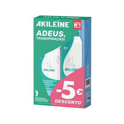 Pack Pó e Spray Antitranspirante