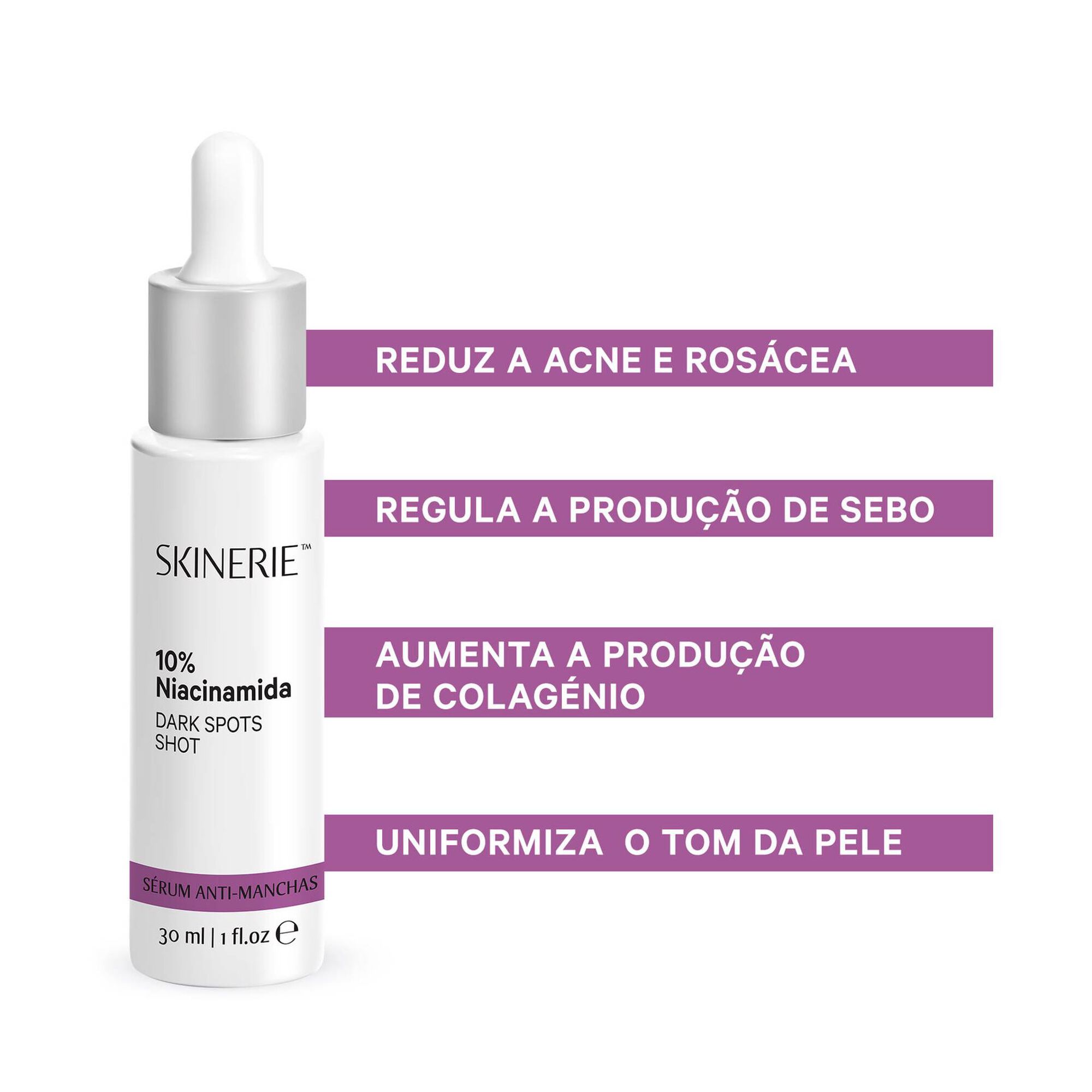 Sérum de Rosto Anti Manchas Niacinamida