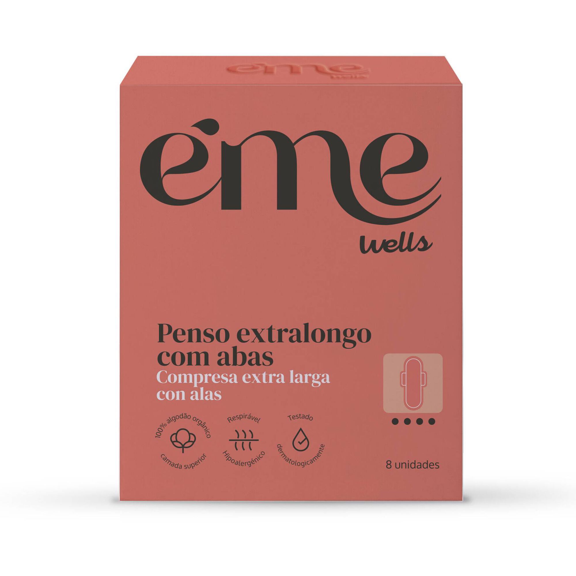 Pensos Extralongos com Abas Éme