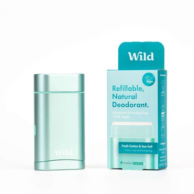 Refillable Natural Deodorant Algodão Fresco Wells Image 1