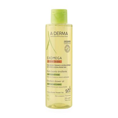 Exomega Control Emolient Shower Oil Wells Image 1