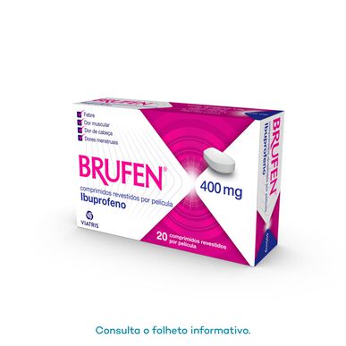 Brufen 400 mg Comprimidos Ibuprofeno Wells