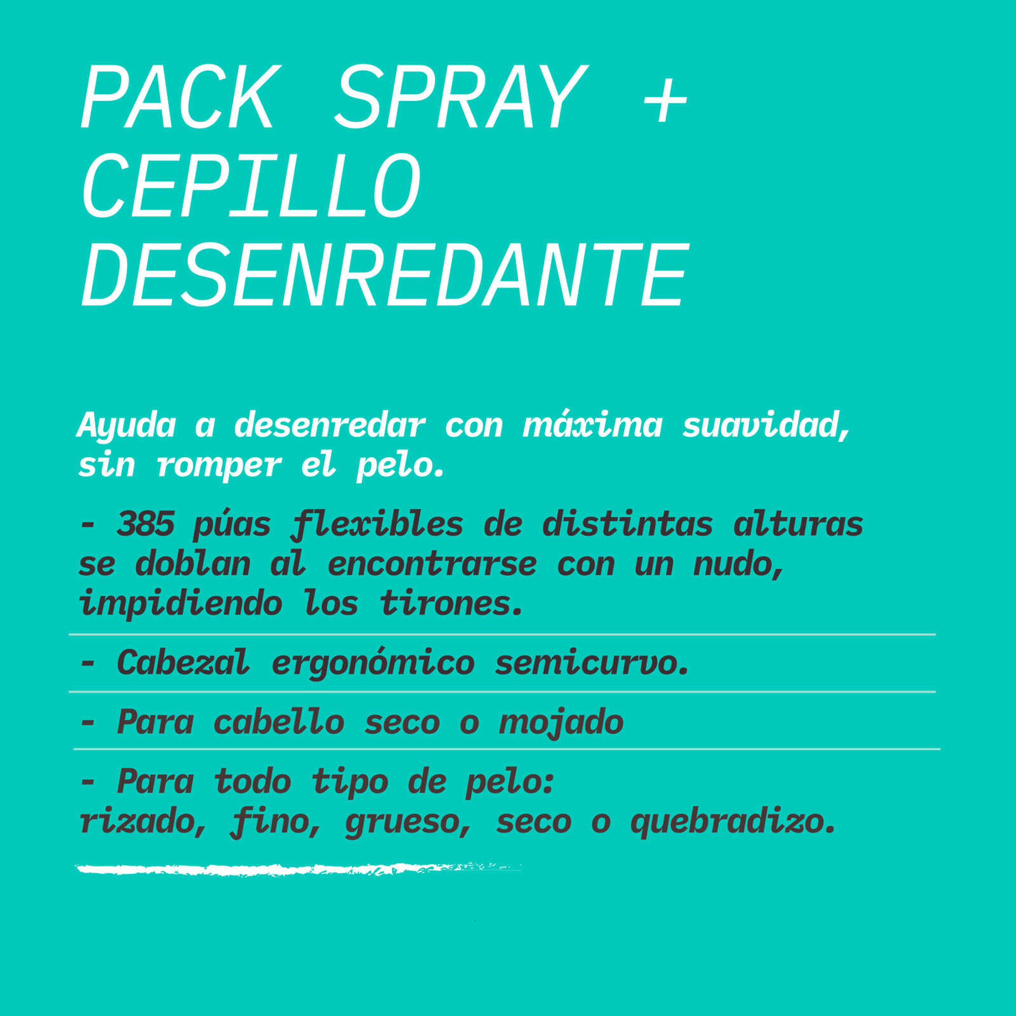 Pack Spray Desembaraçador Kids +3 Anos