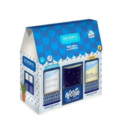 Pack Creme Emoliente Pele Seca ou Atópica