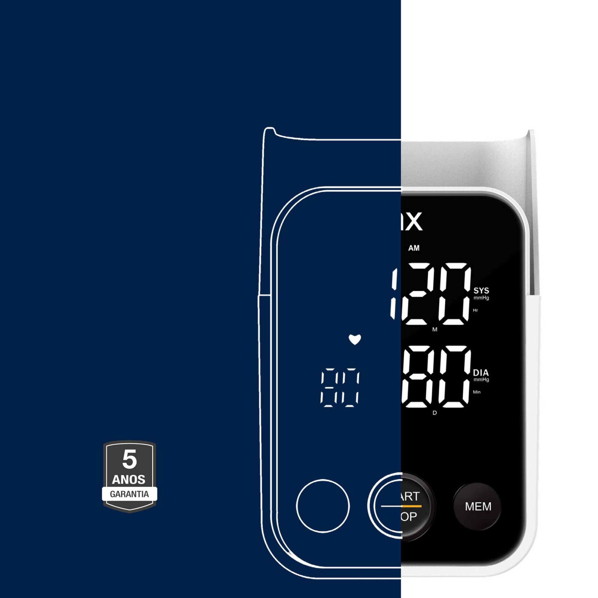 Medidor de Tensão Arterial de Braço