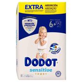 Fraldas de Bebé Sensitive +14 kg T6+ Wells Image 2