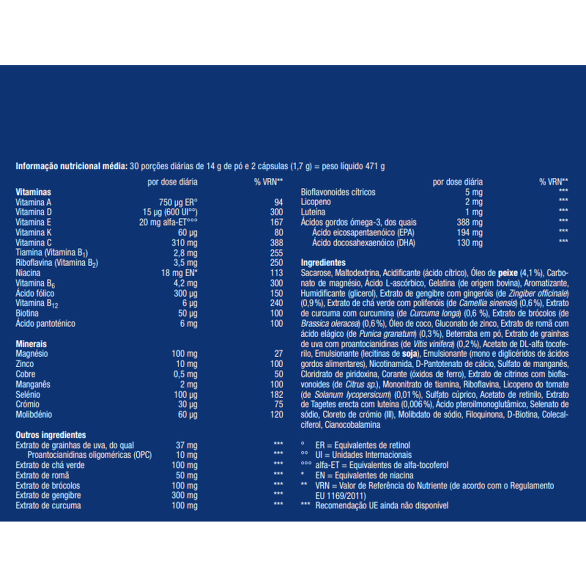 i-Care Extratos Plantas Ómega-3 e Vitaminas
