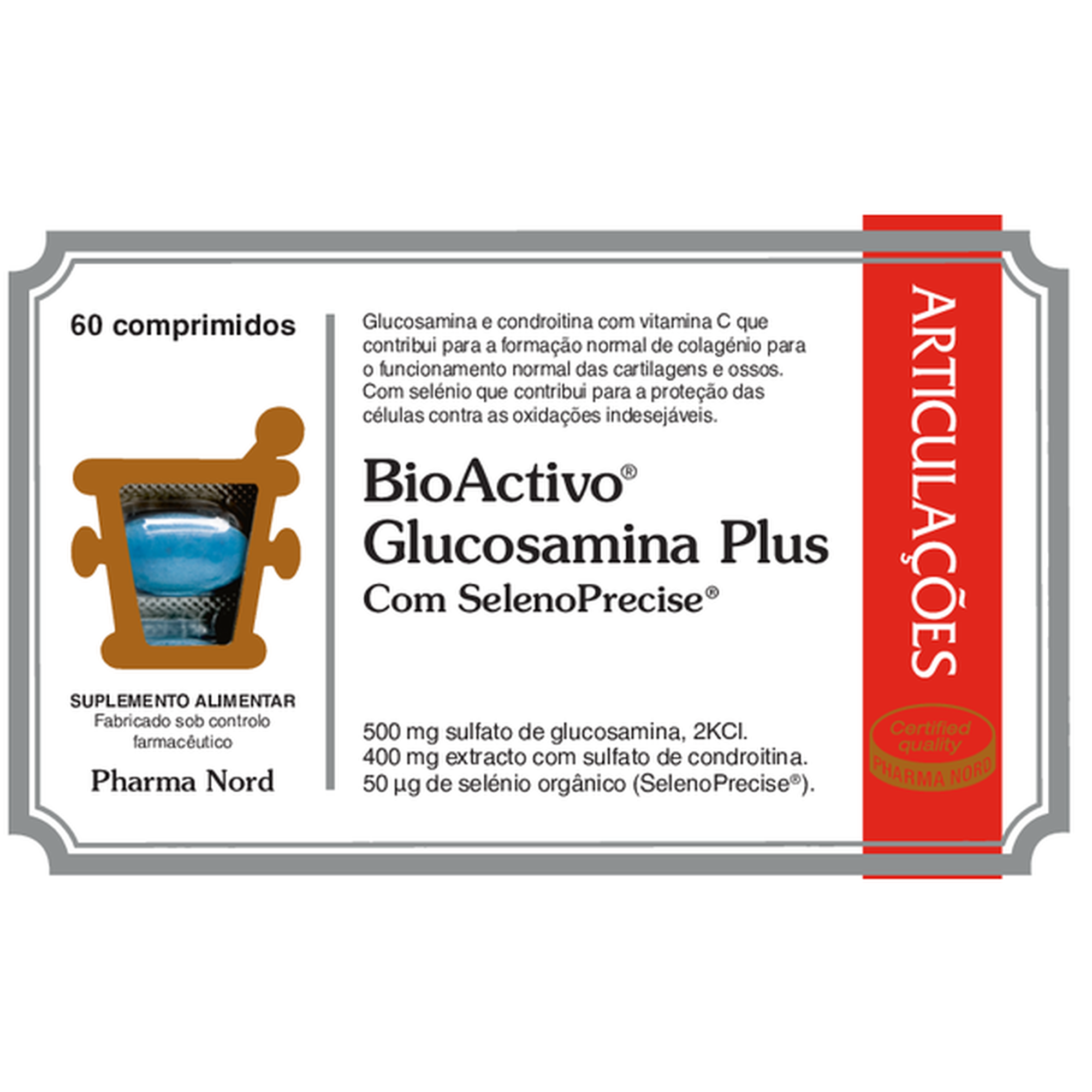 Suplemento Articulações Glucosamina Plus