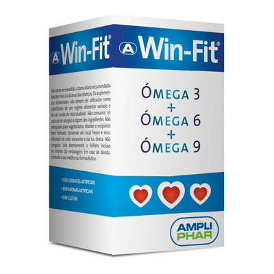 Cápsulas Saúde do Coração Ómega 3-6-9
