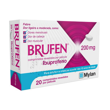 Brufen 200 mg Comprimidos Ibuprofeno Wells