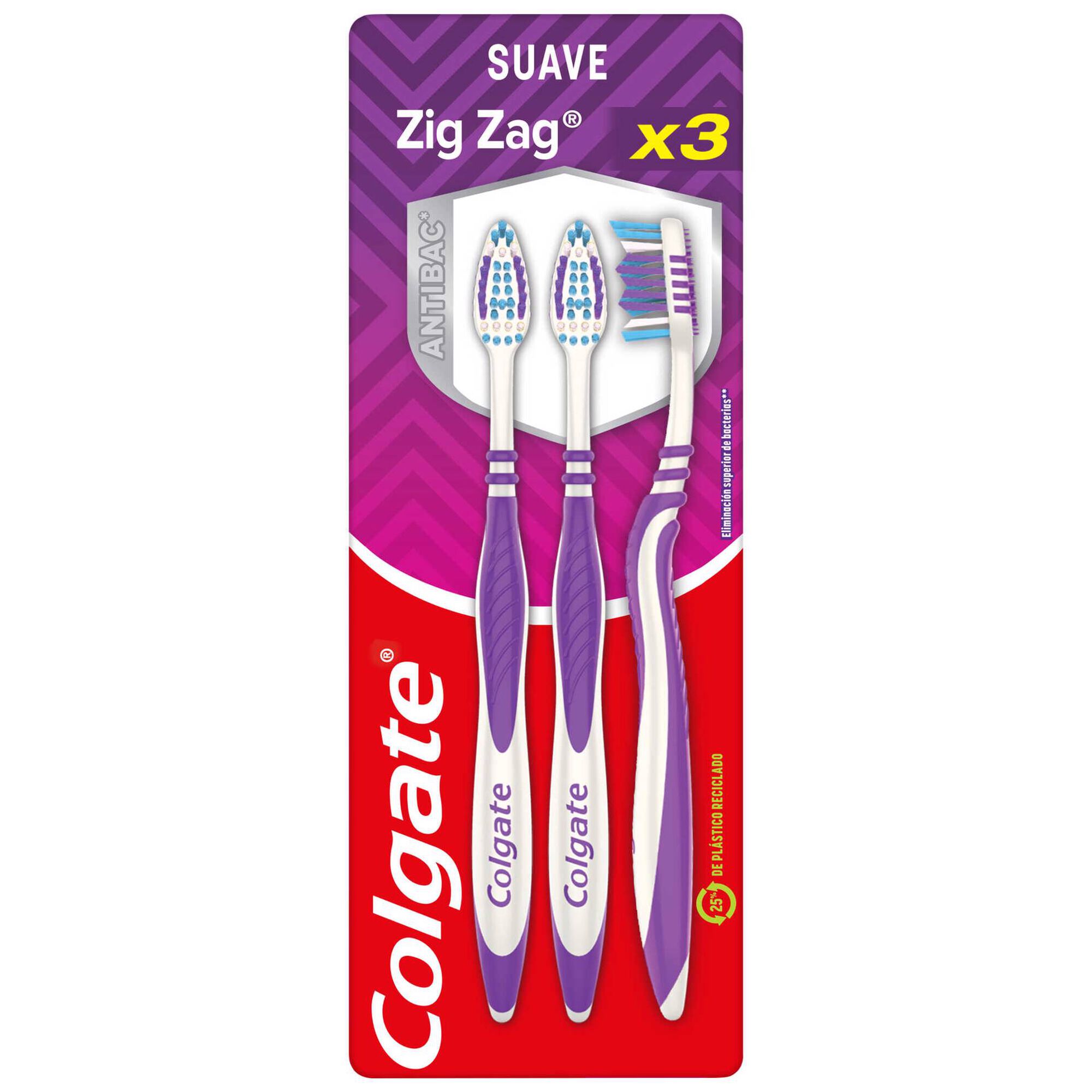 Pack Escovas de Dentes ZigZag Suave