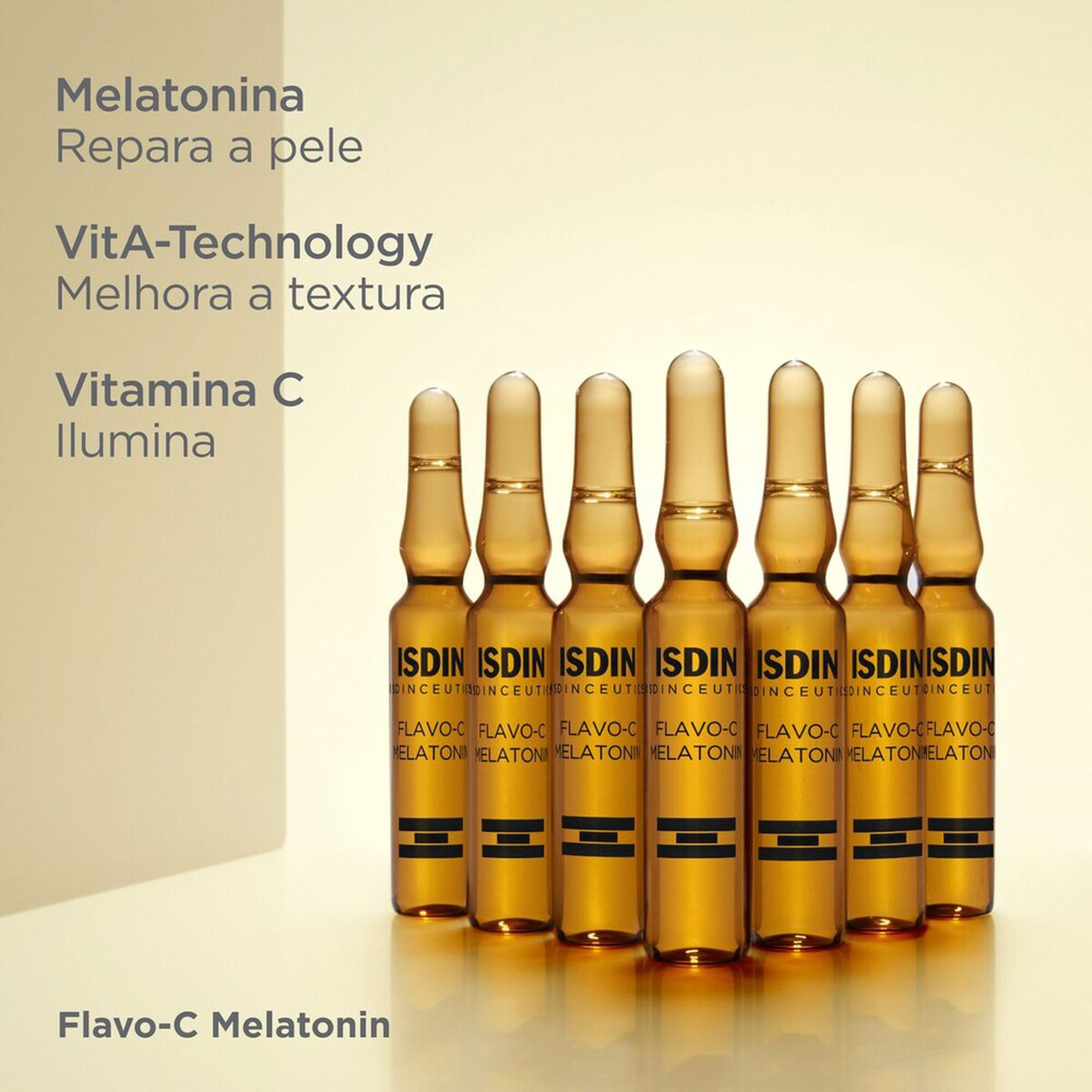 Flavo-C Melatonin Serum Repairs Ampoules