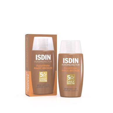 Protetor Solar Fusion Water Color Magic SPF50 Bronze 50 ml Wells Image 1