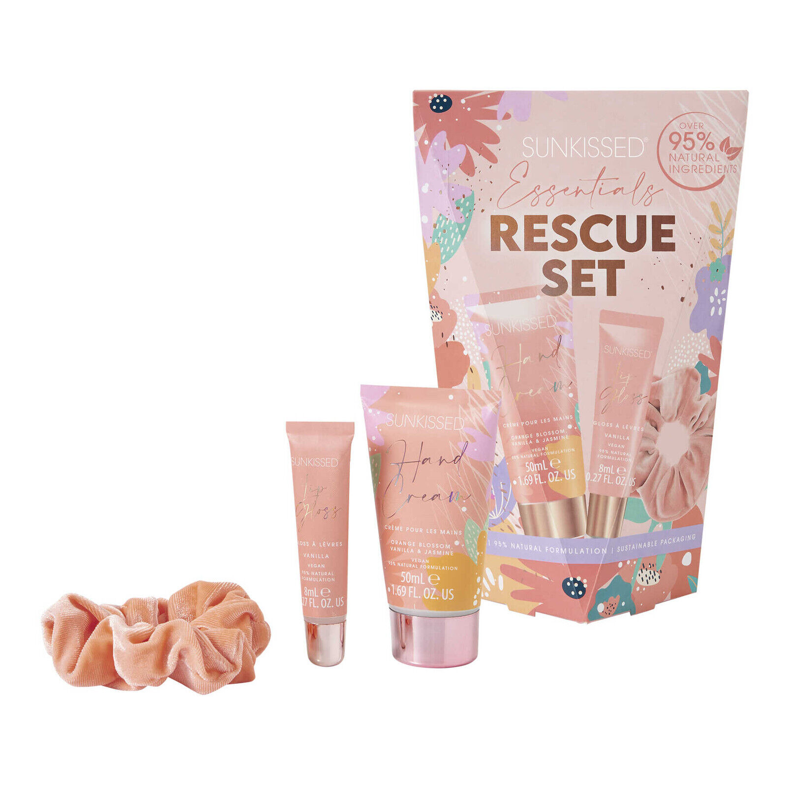 Coffret Cabelo Lábios Mãos Essential Rescue Sunkissed