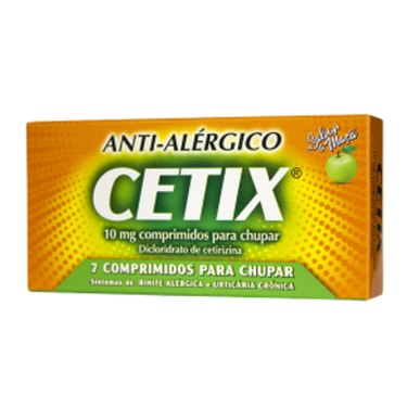 Cetix Cetirizina 10 mg Wells