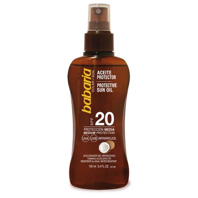 Óleo Protetor Solar Coco SPF 20