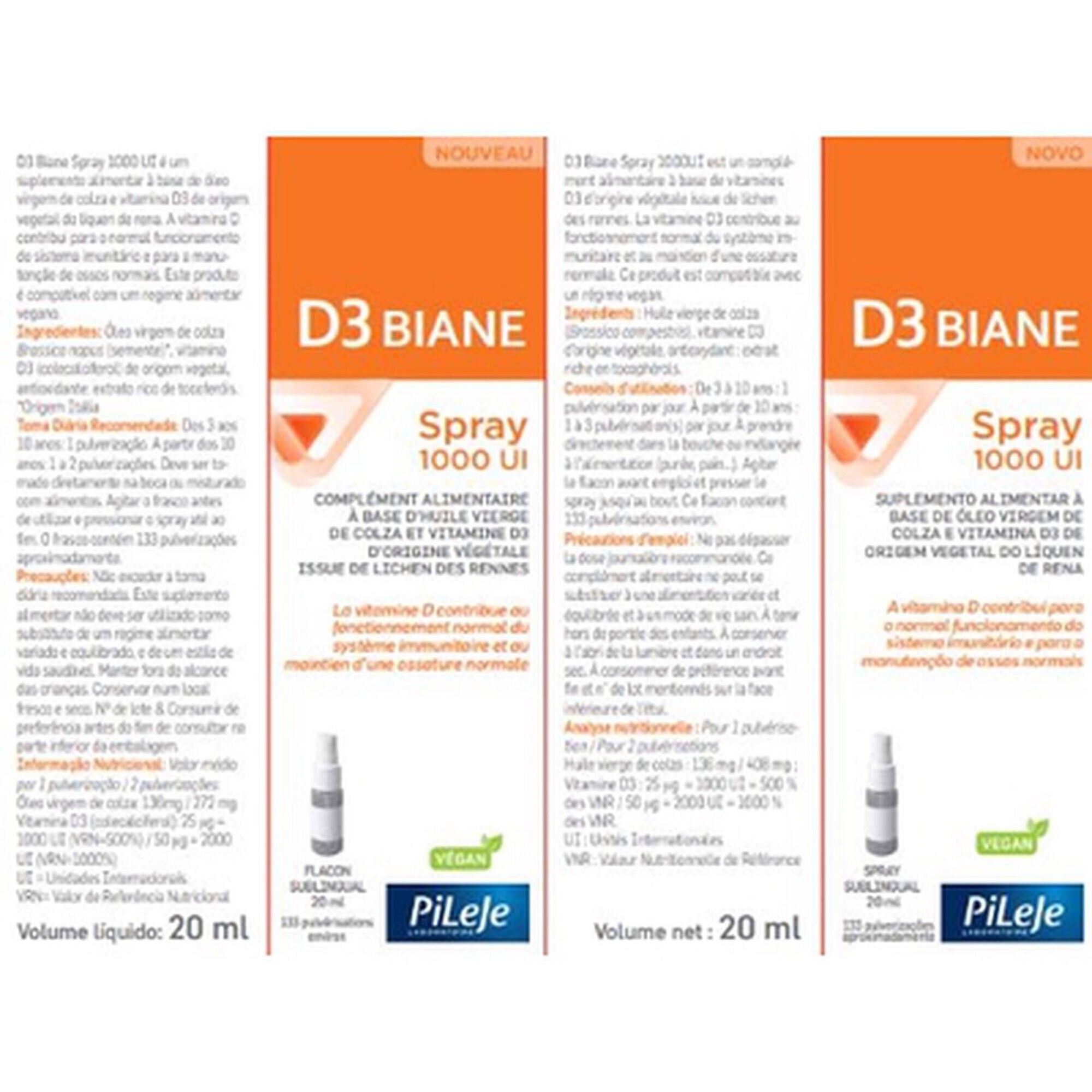 Pileje D3 Biane Spray