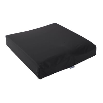 Coxim Quadrado Visco Preto Impermeável Coxim Quadrado Visco Preto Impermeável