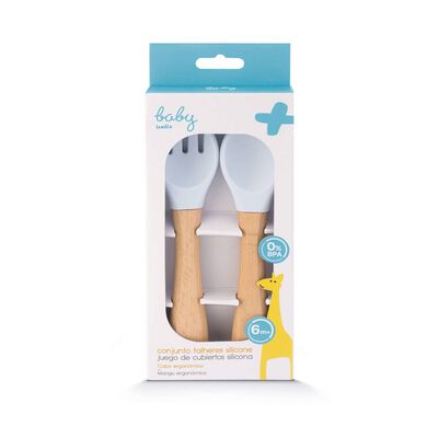 Colher e Garfo Silicone