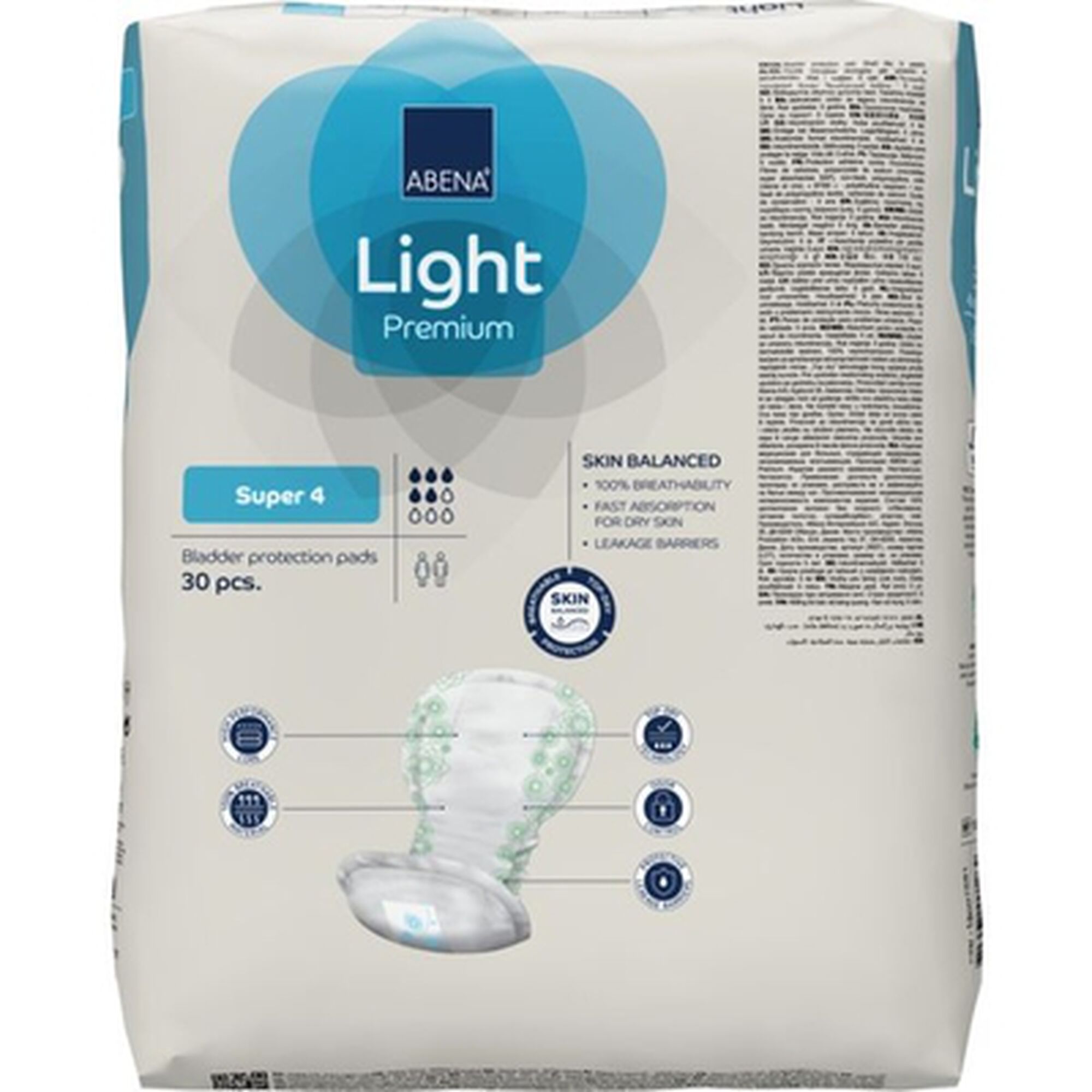 Light Premium Discreet Single Wrap Super 4