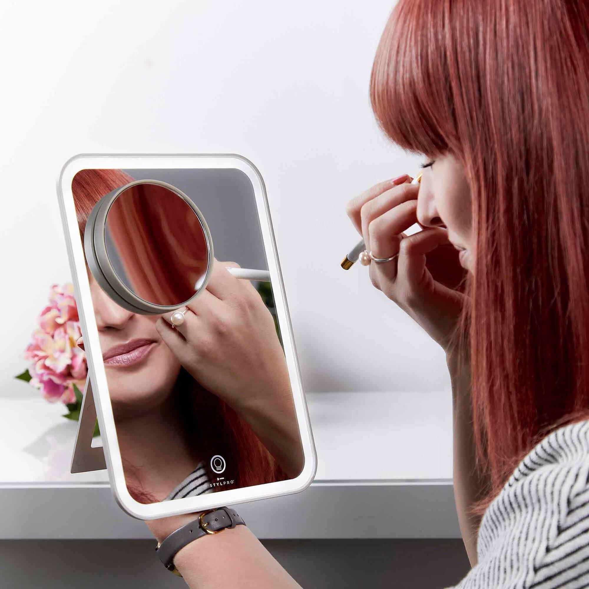 Espelho de Viagem Glow and Go