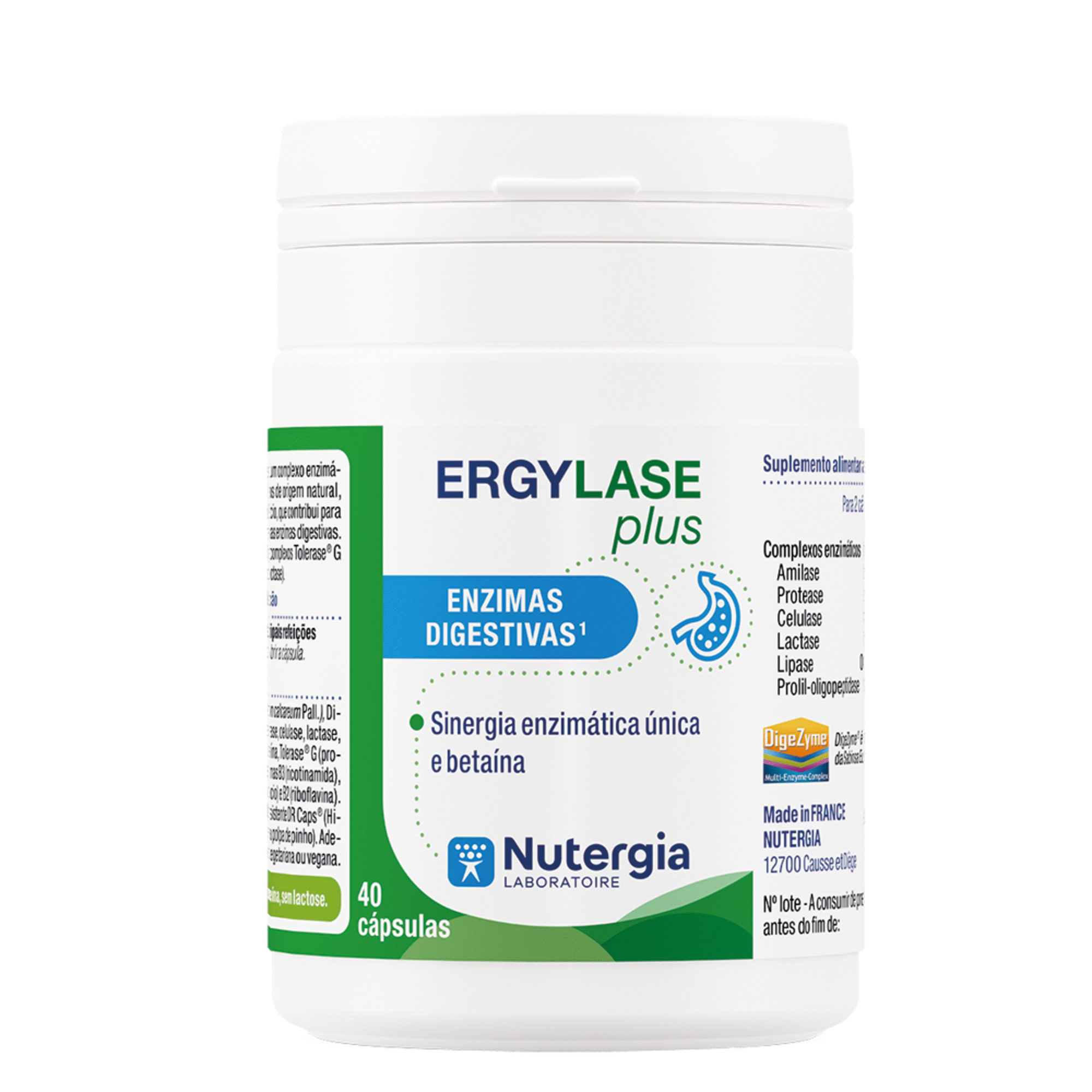 Ergylase Plus Enzimas Digestivas