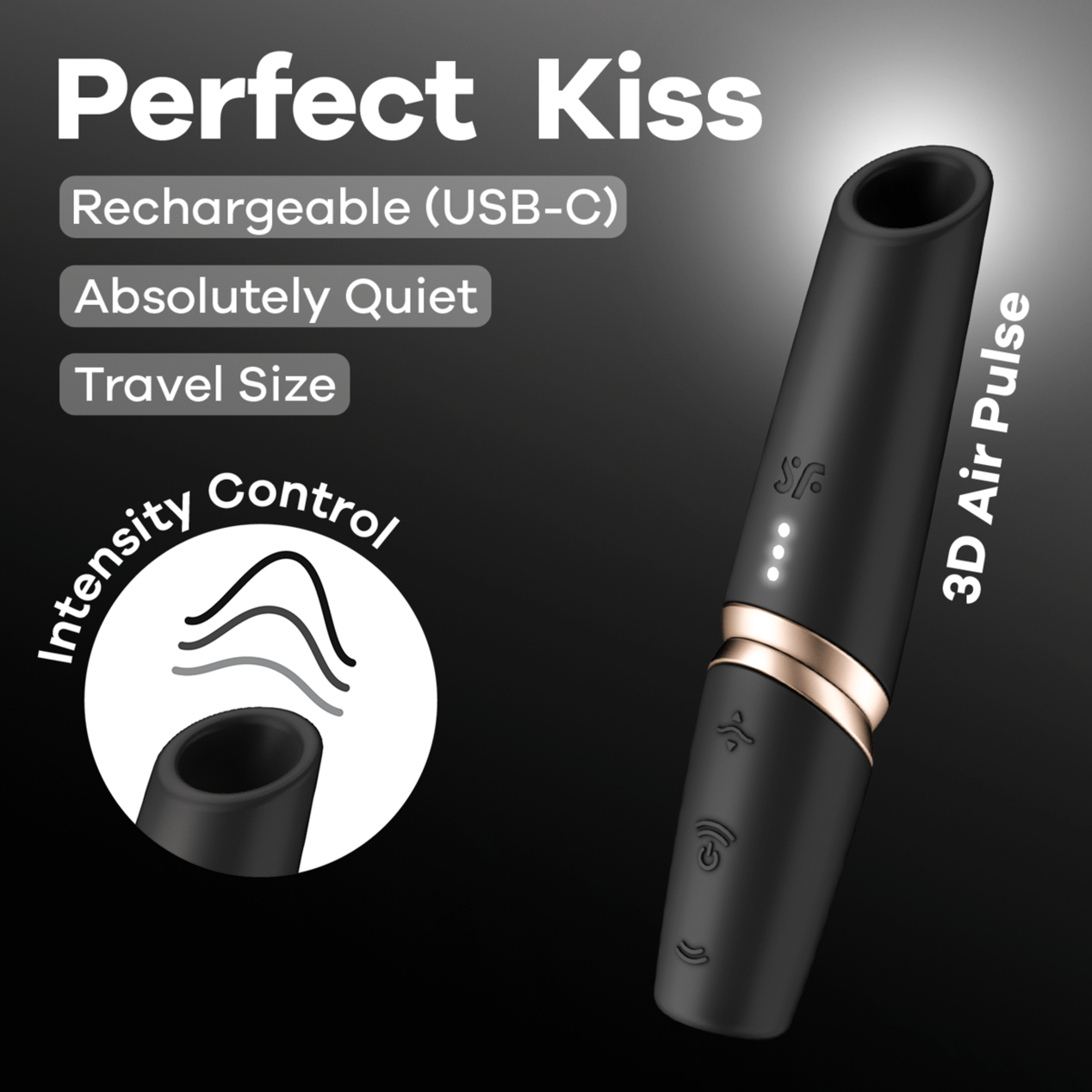 Air Pulse Vibrator Perfect Kiss