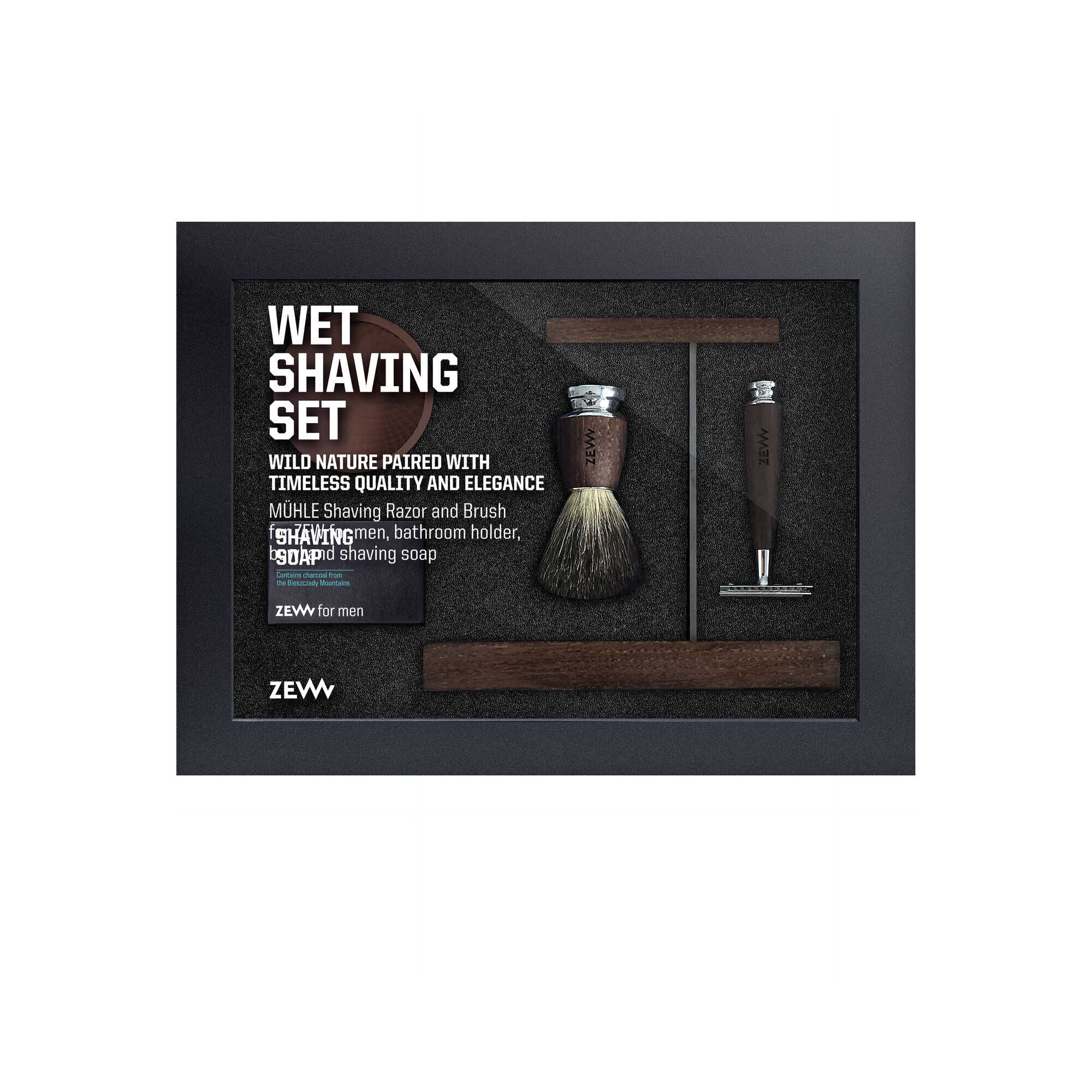 Conjunto Barbear Men Wet Shaving Set