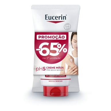 Pack Duo PH5 Creme Mãos  Pele Seca e Sensível Wells