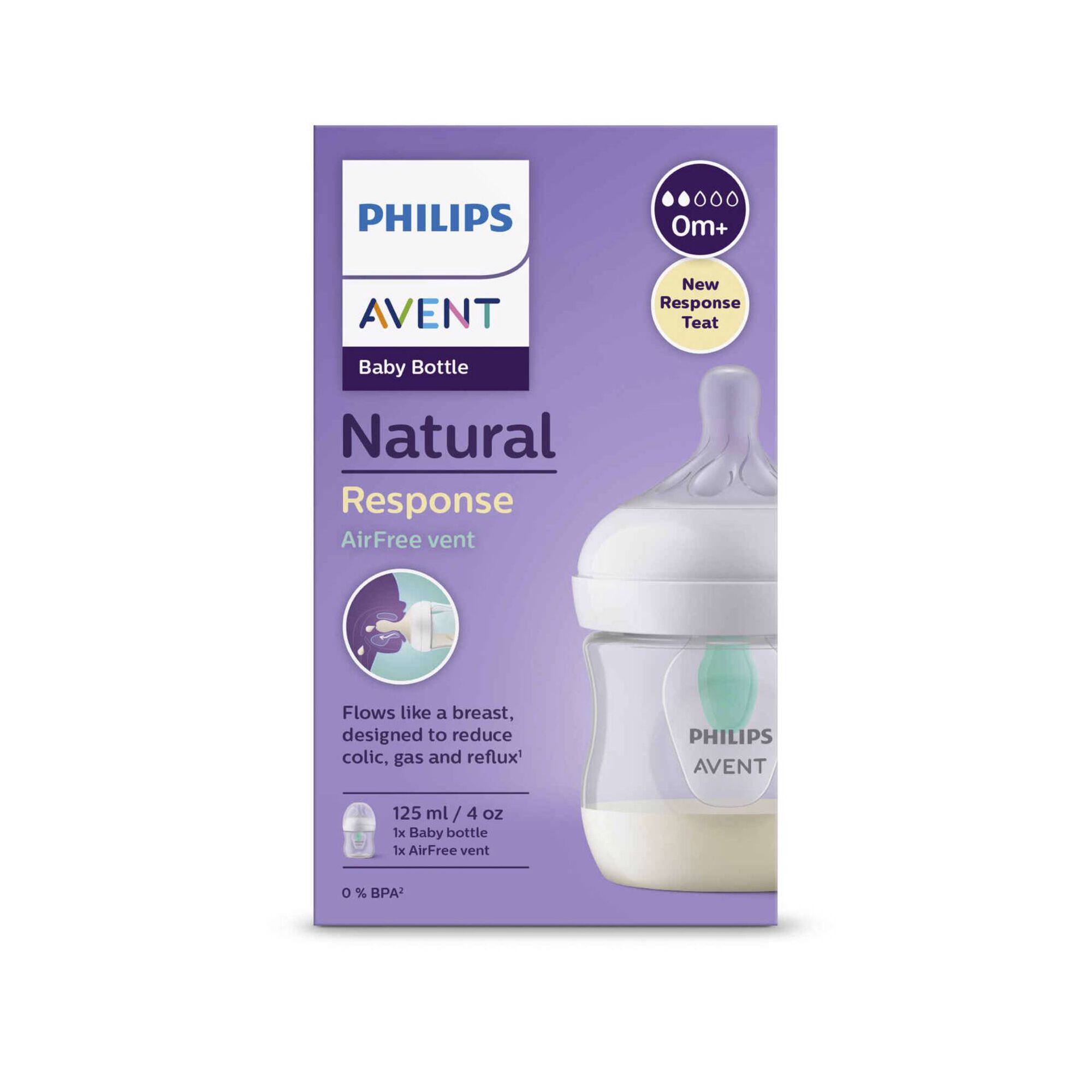 Biberão Natural Response Válvula Airfree