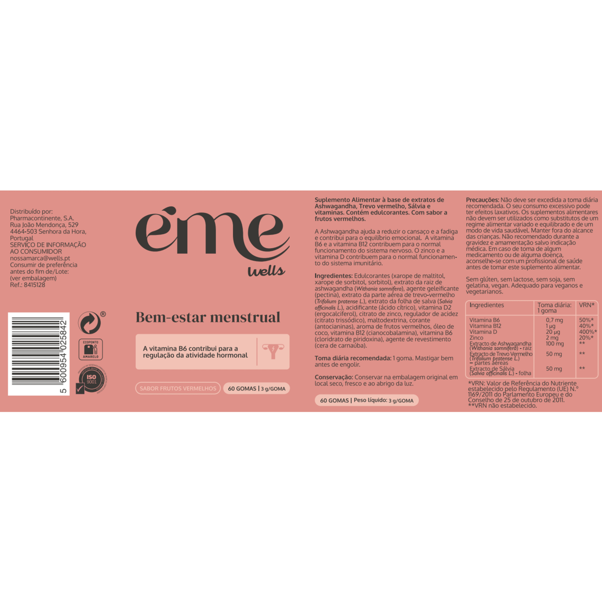 Gomas Bem-Estar Menstrual