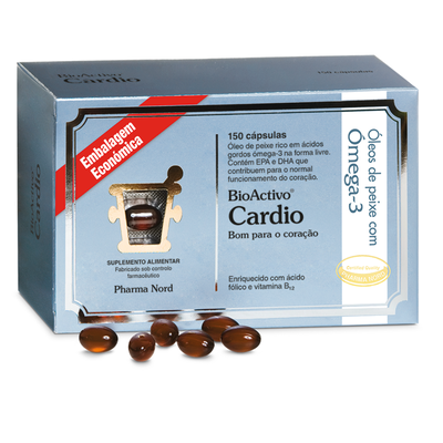 Suplemento Cápsulas de Ómega 3 Cardio Suplemento Cápsulas de Ómega 3 Cardio