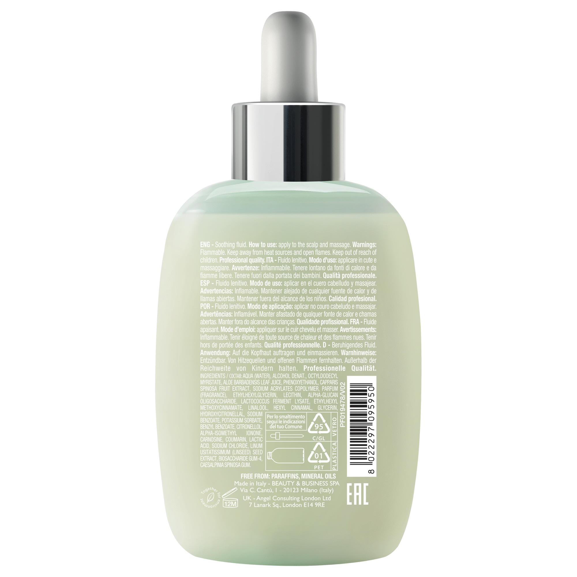 Scalp Relief Calming Tonic Semi di Lino