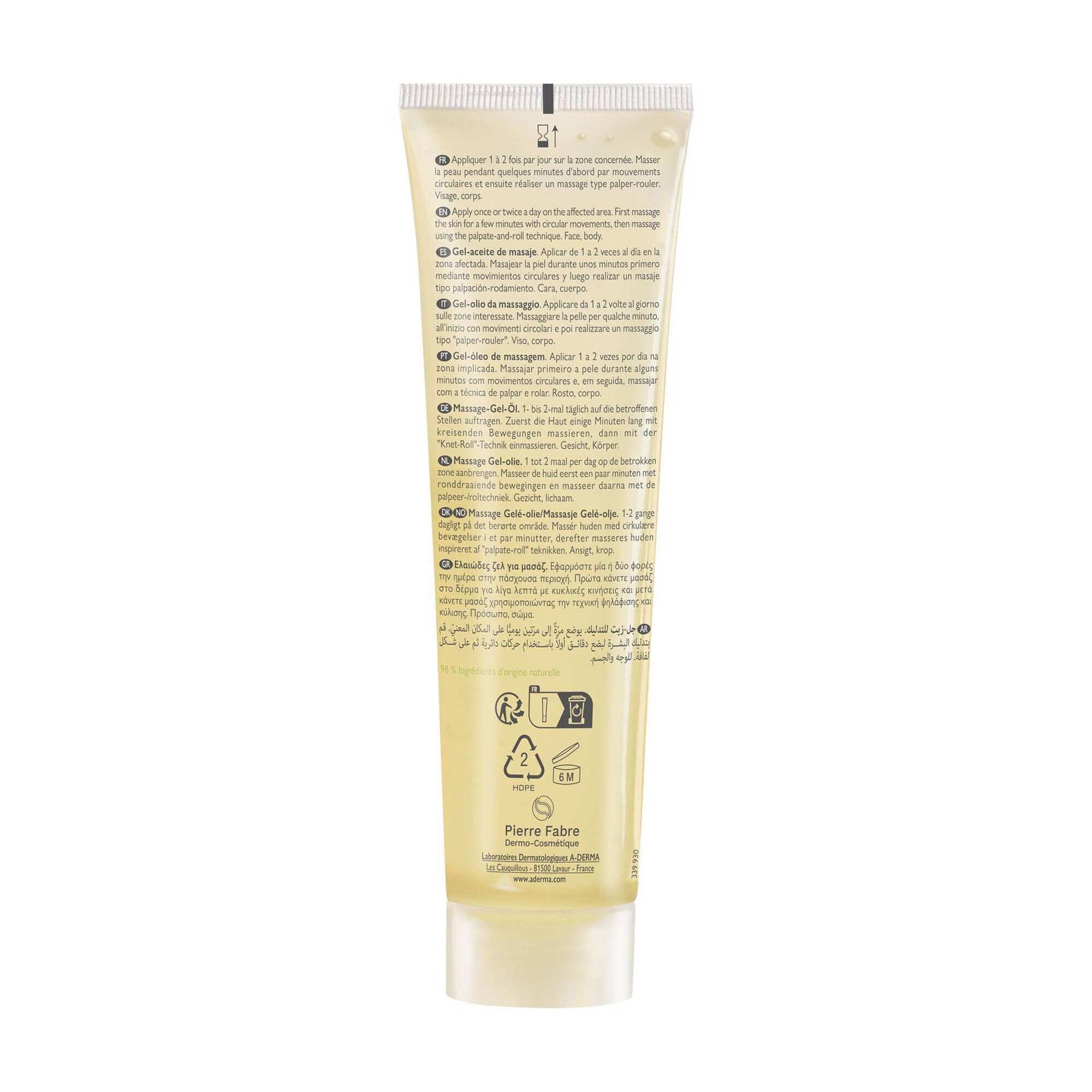 Epitheliale Ultra Repair Massage Gel-Oil HA+